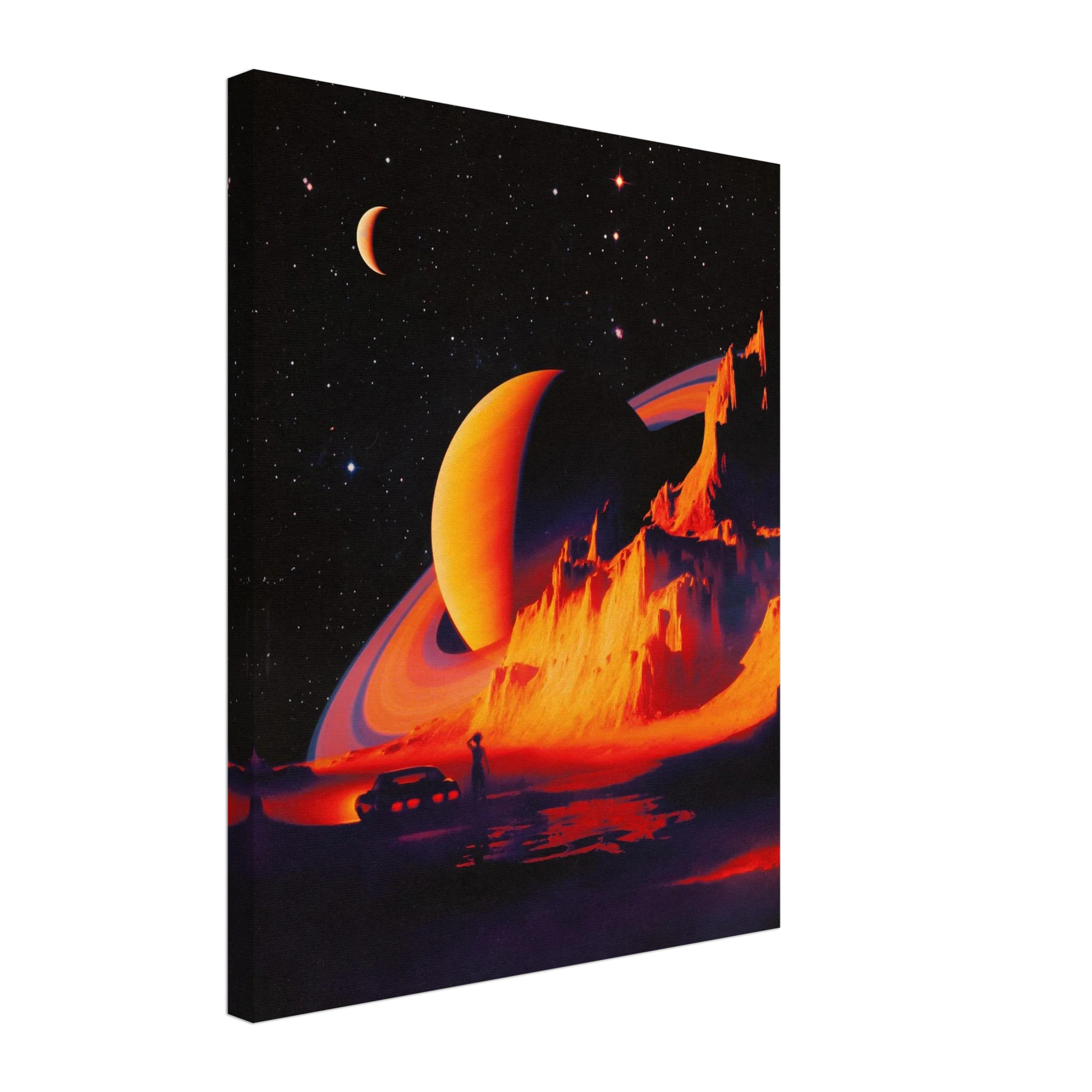 Alien Landscape Canvas