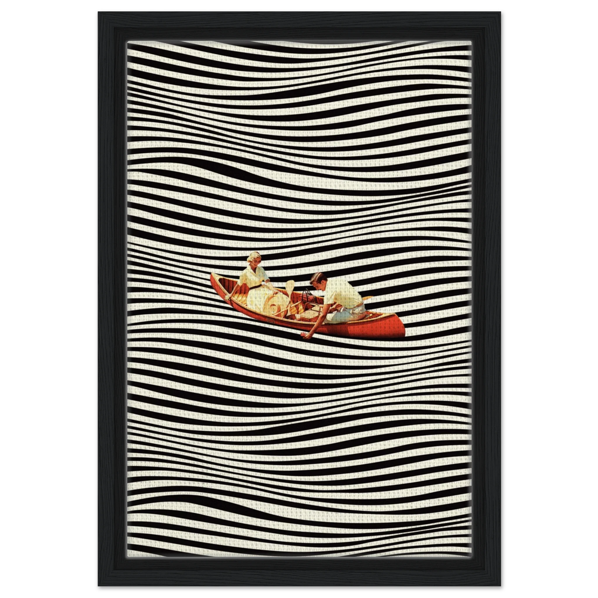 A Real Boat Trip Canvas