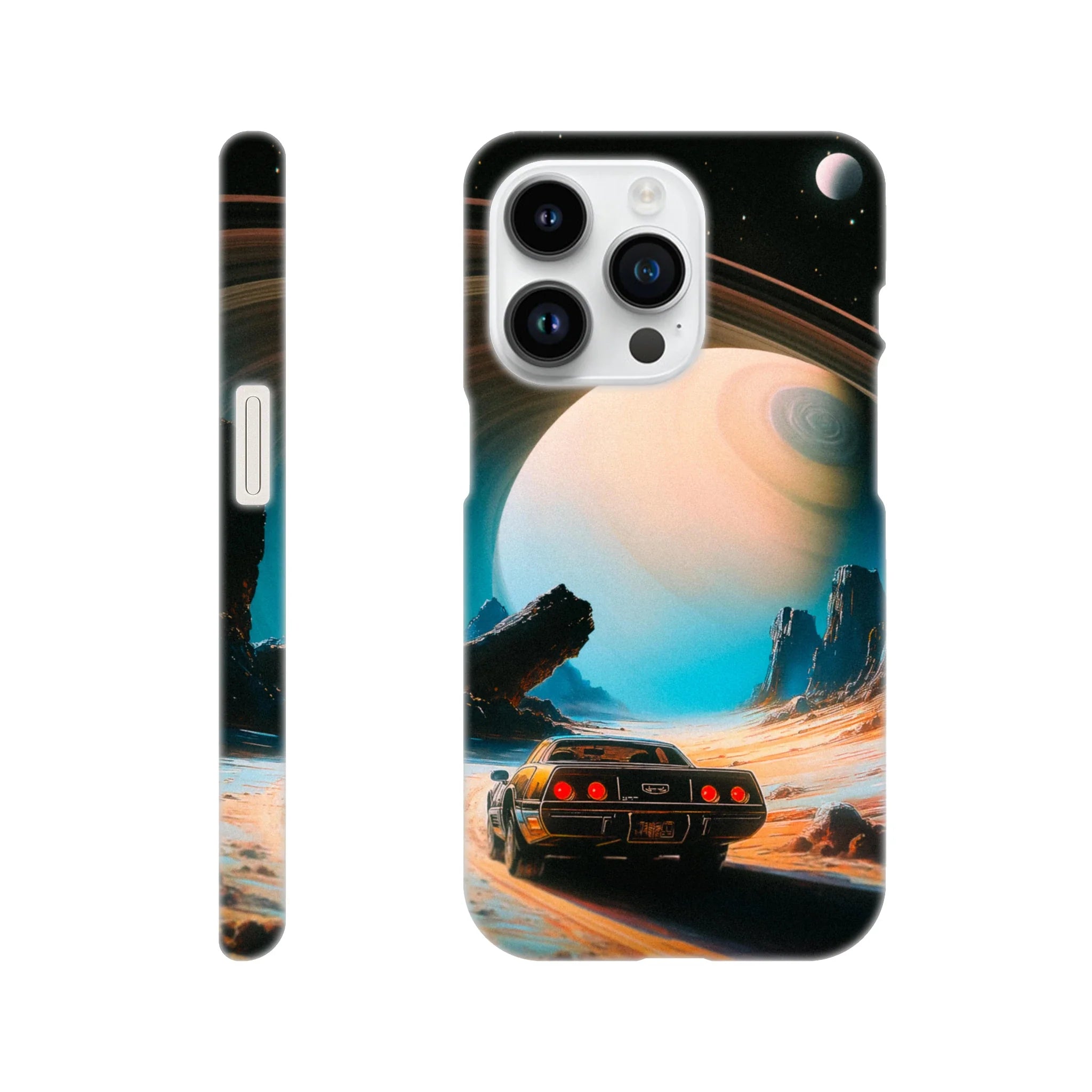 Space Race iPhone Case