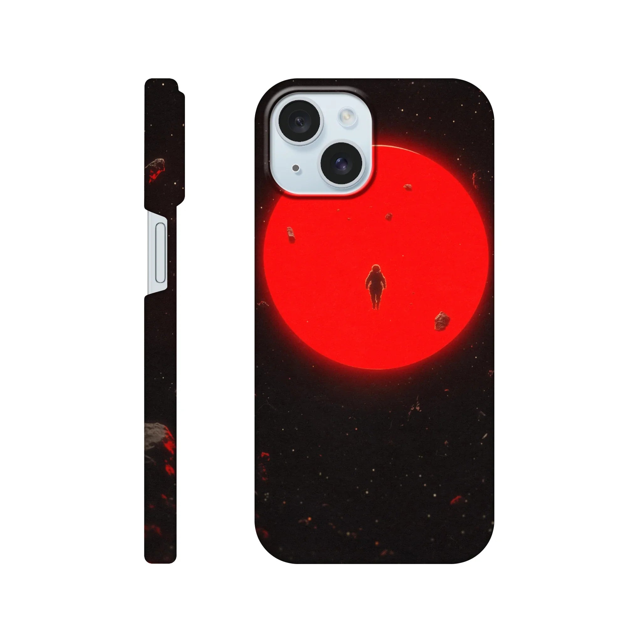 Red Moon iPhone Case