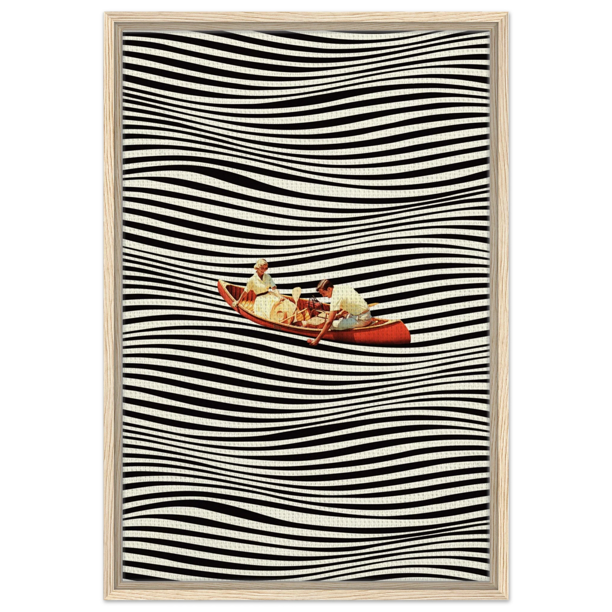 A Real Boat Trip Canvas