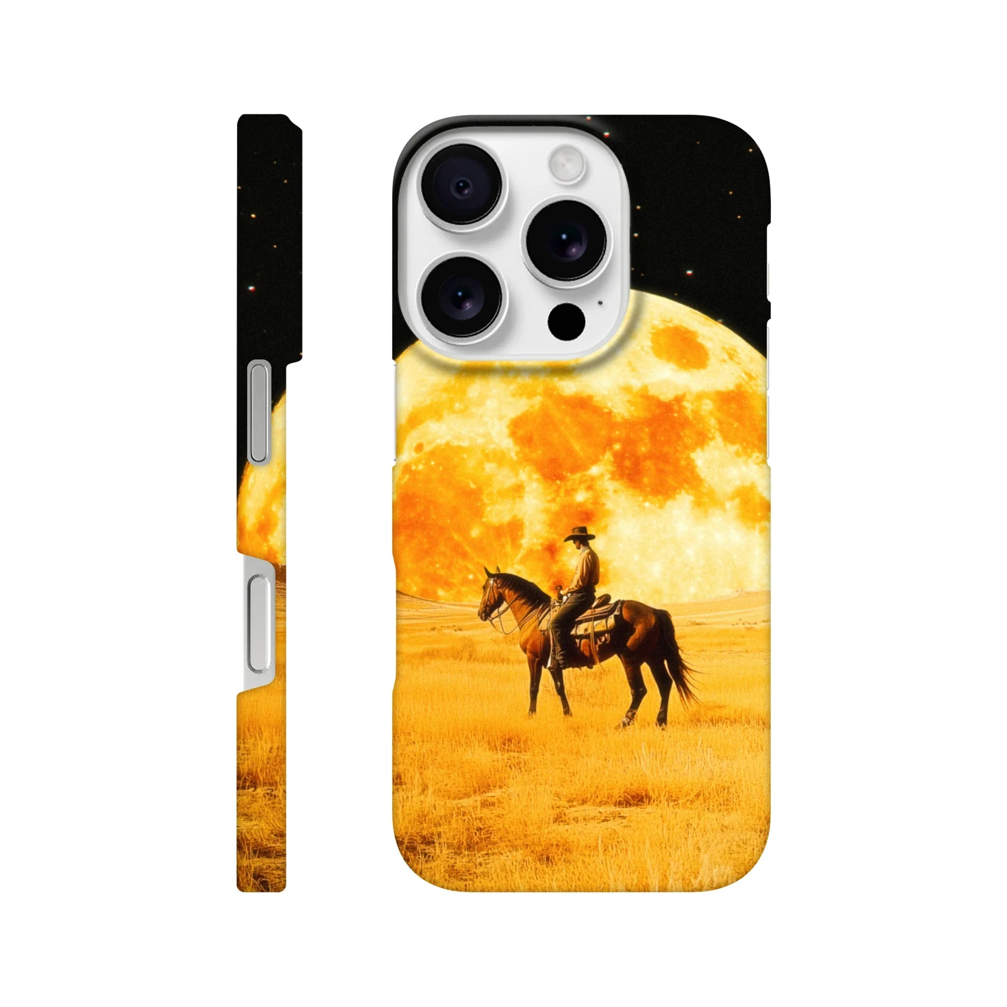 Lunar Cowboy iPhone Case