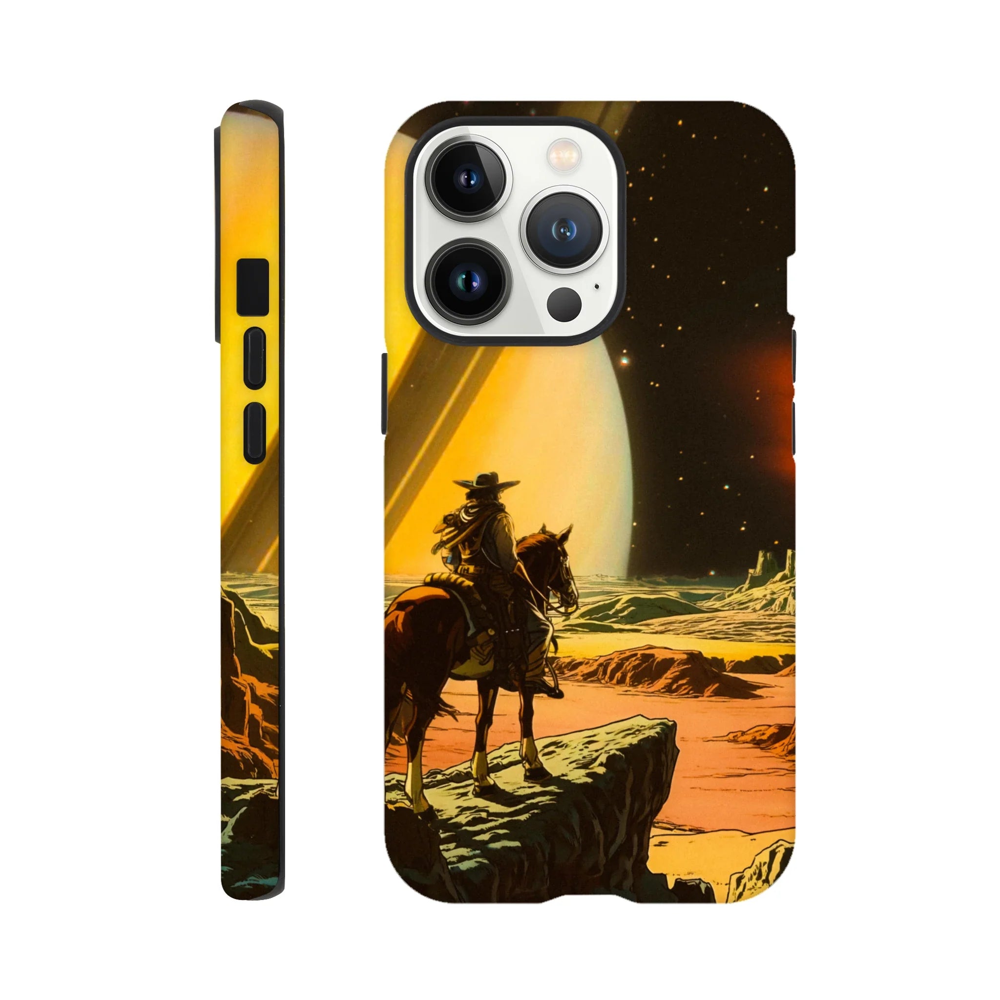 Cosmic Cowboy iPhone Case