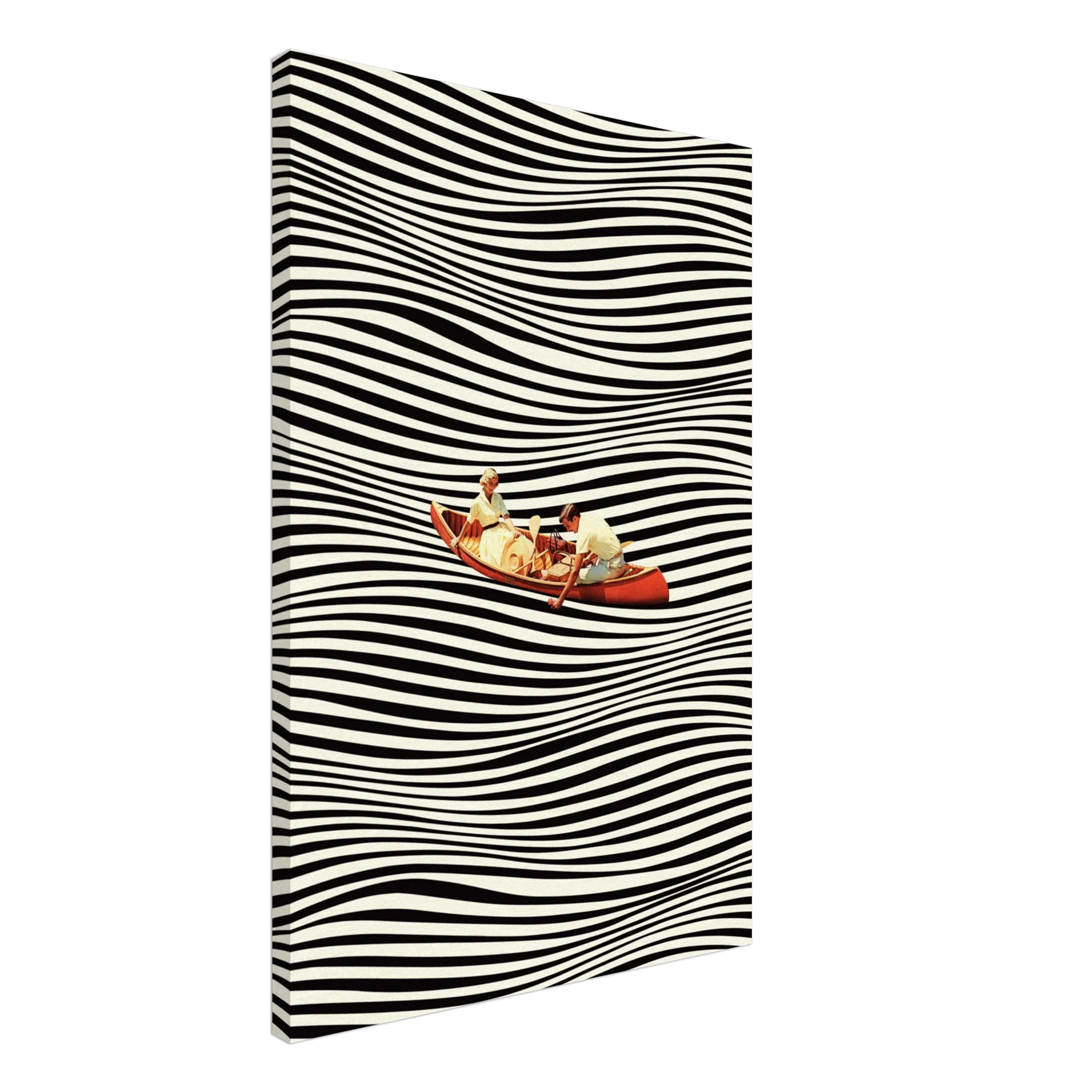 A Real Boat Trip Canvas