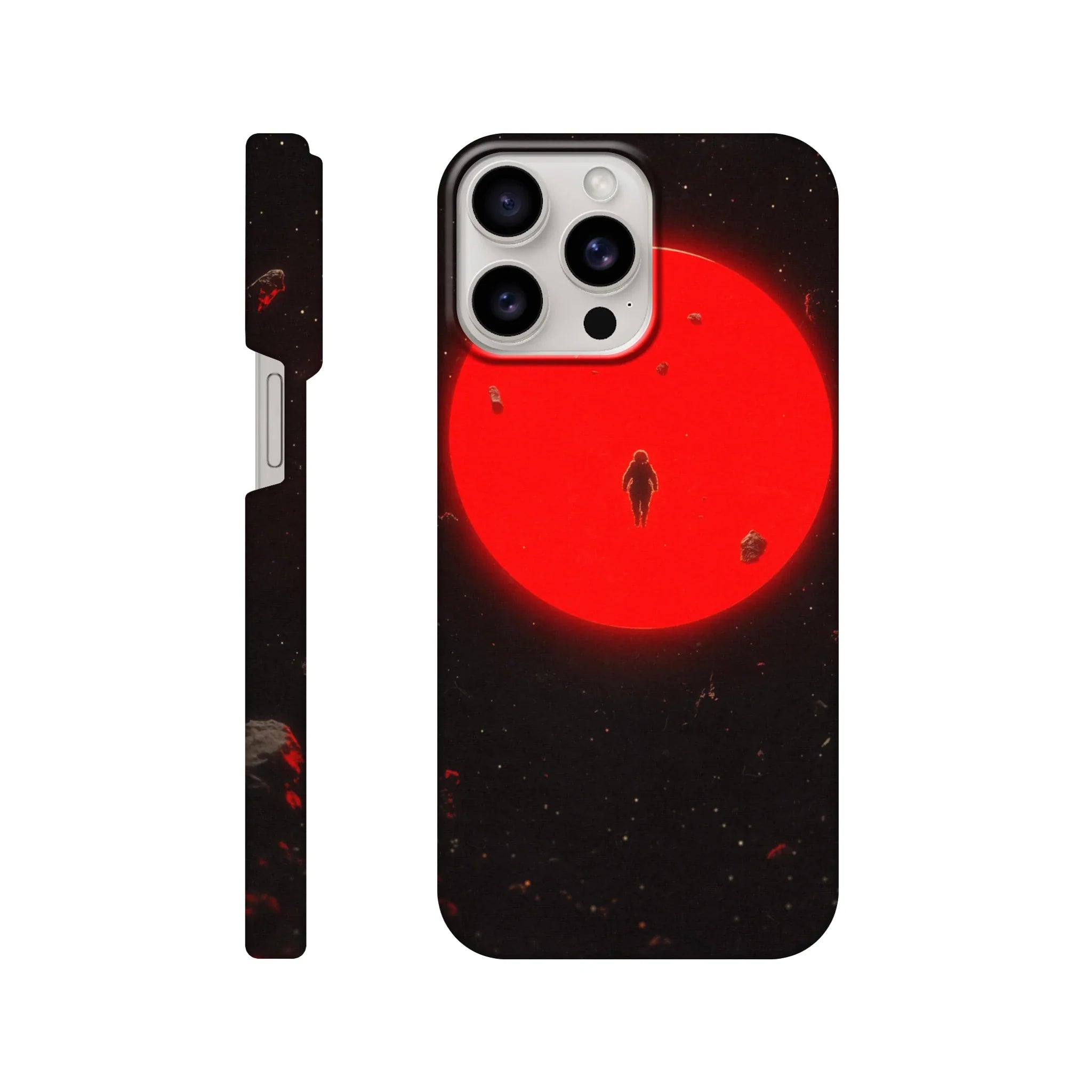 Red Moon iPhone Case