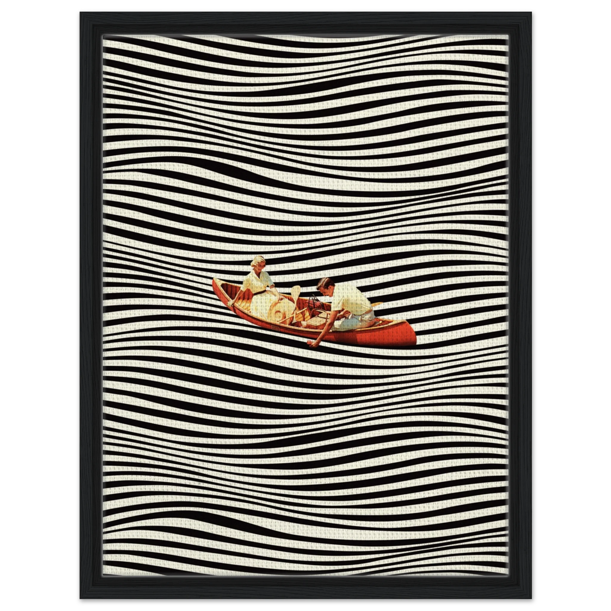 A Real Boat Trip Canvas