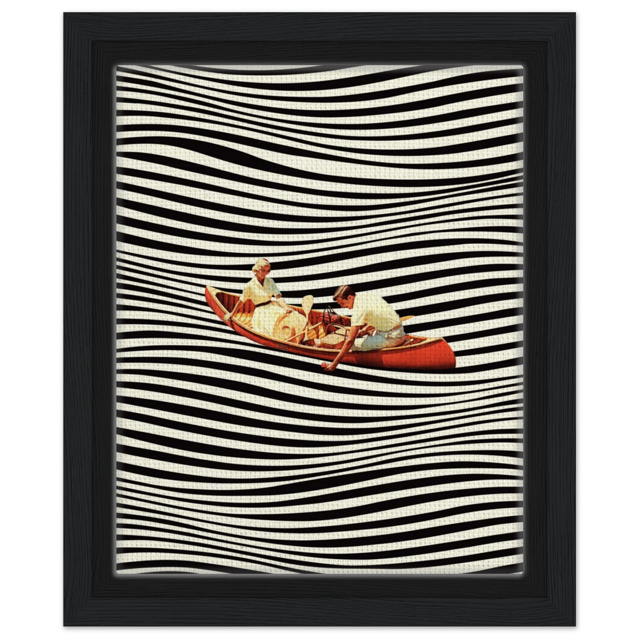 A Real Boat Trip Canvas