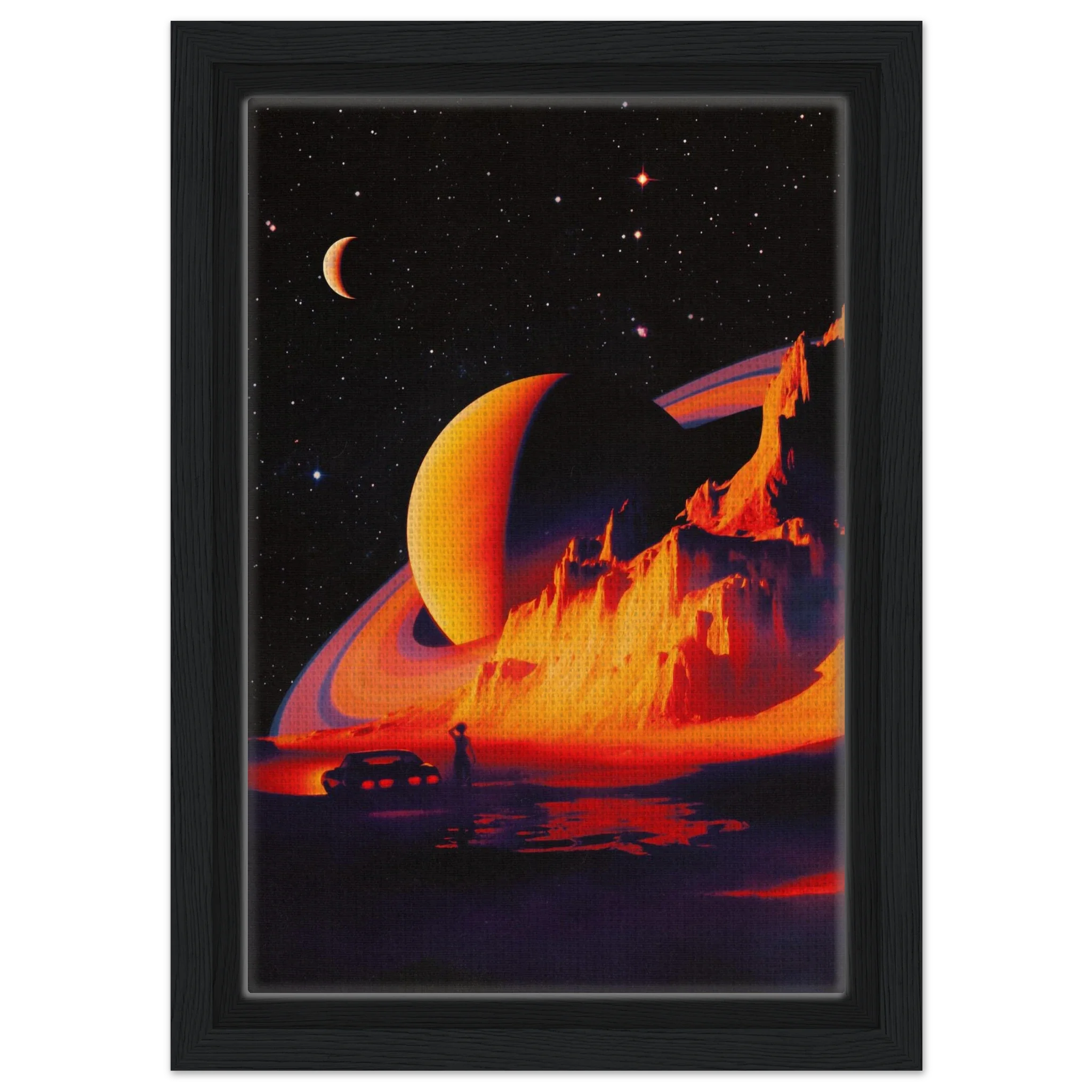 Alien Landscape Canvas