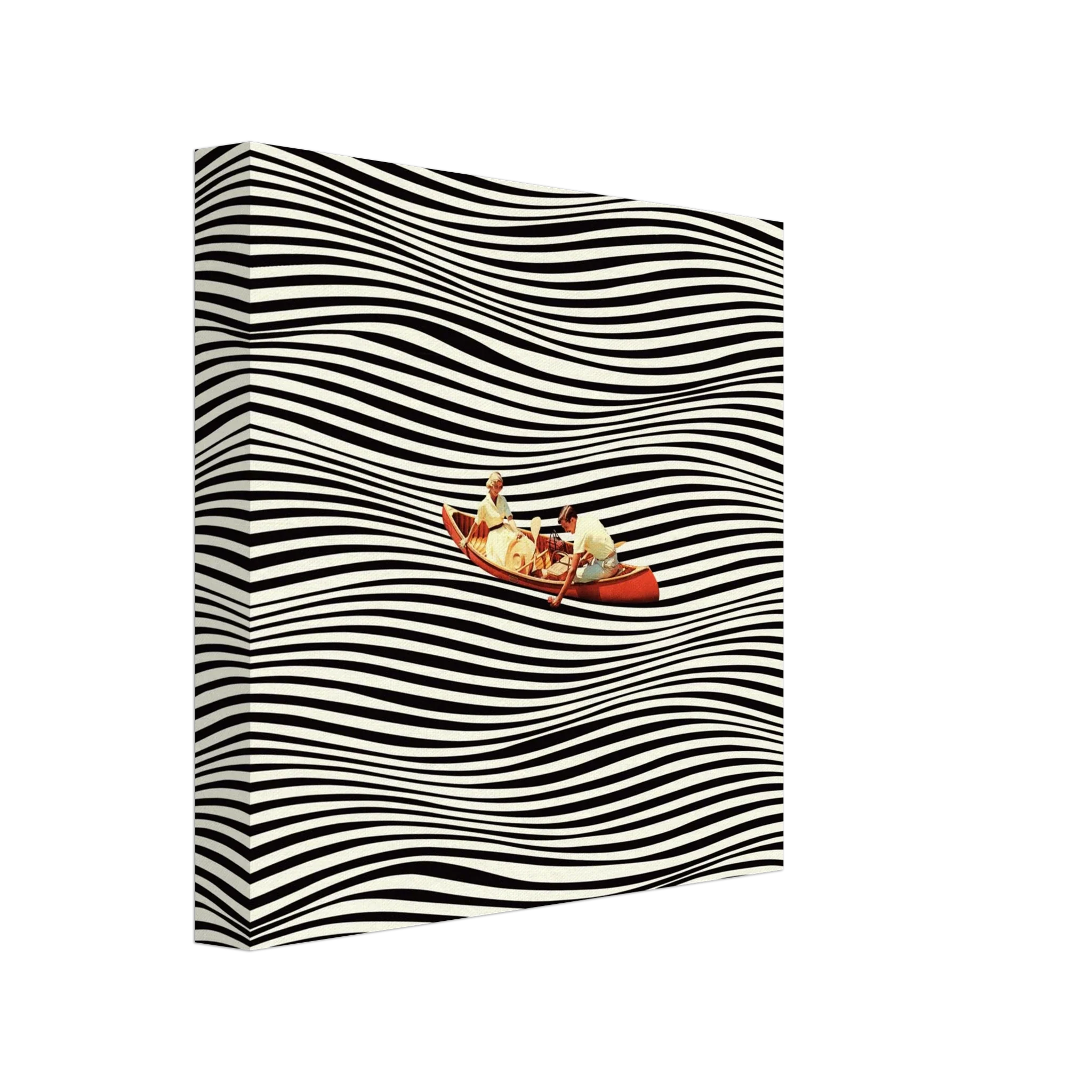 A Real Boat Trip Canvas