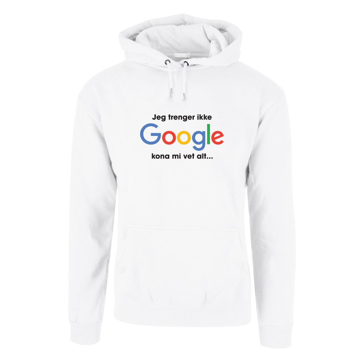 Trenger ikke Google - hettegenser