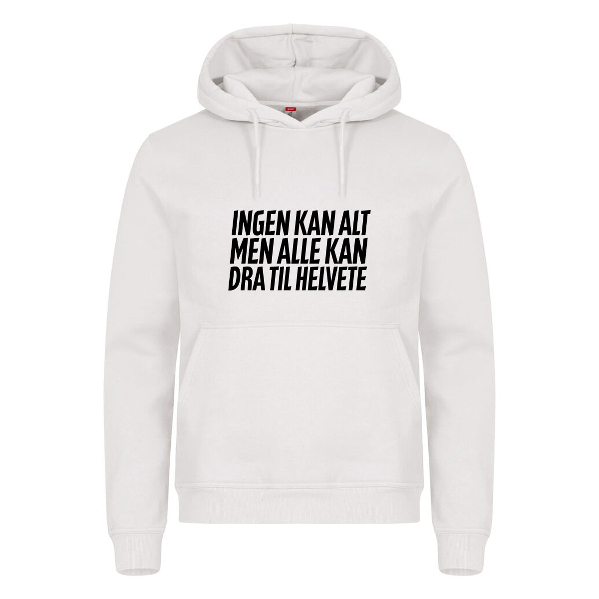 Ingen kan alt - hettegenser