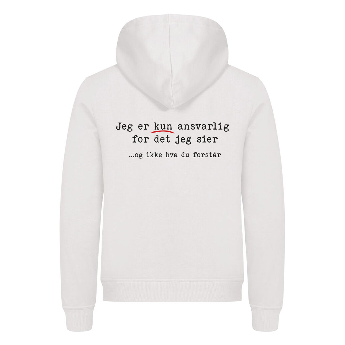 Sagt & Forstått - hettegenser