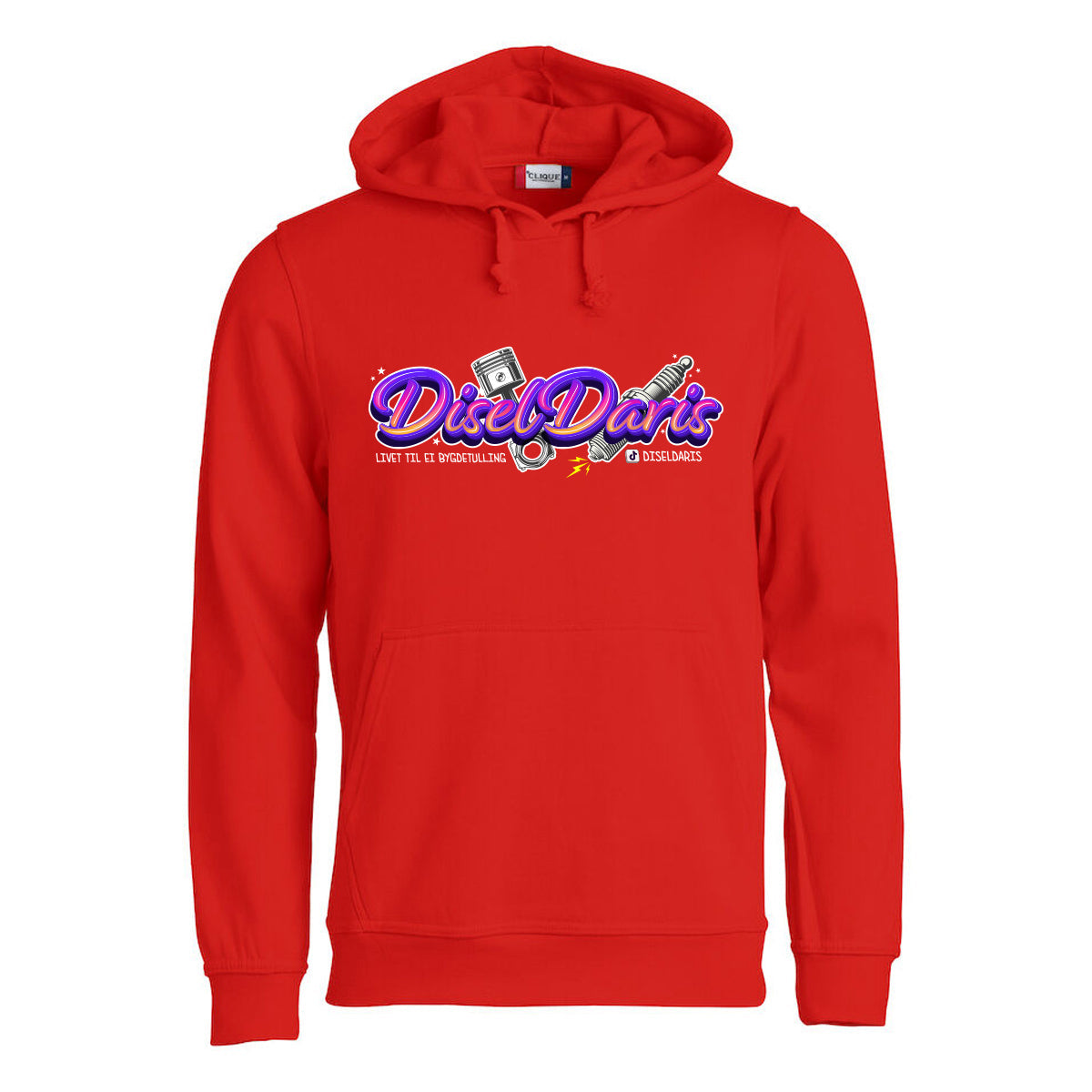 DiselDaris - hettegenser