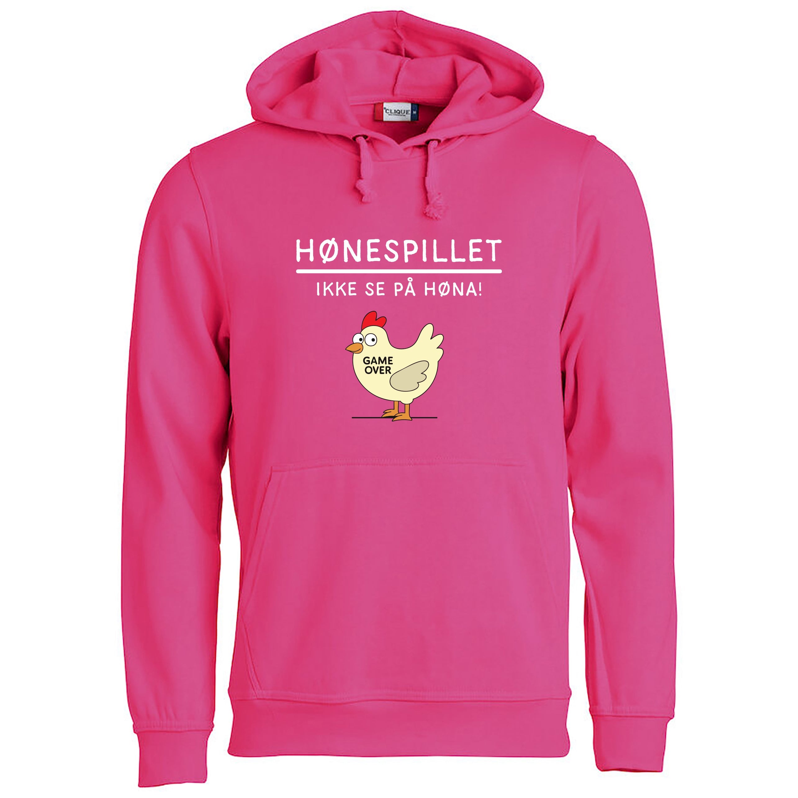 Hønespillet - hettegenser