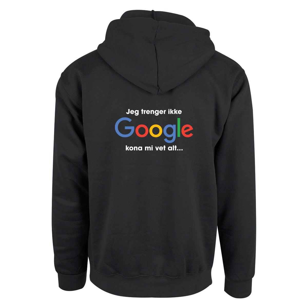 Trenger ikke Google - hettegenser