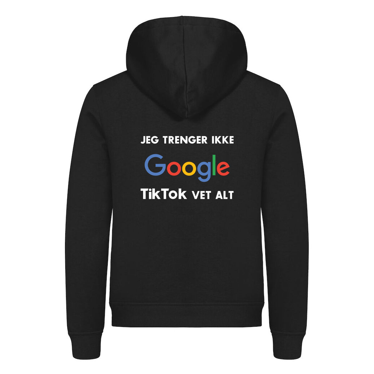 TikTok vet alt - hettegenser