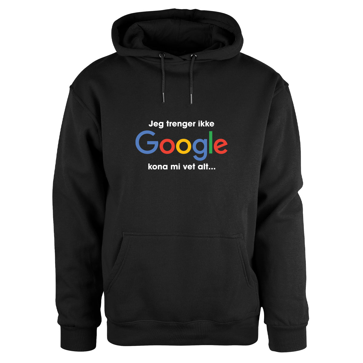 Trenger ikke Google - hettegenser