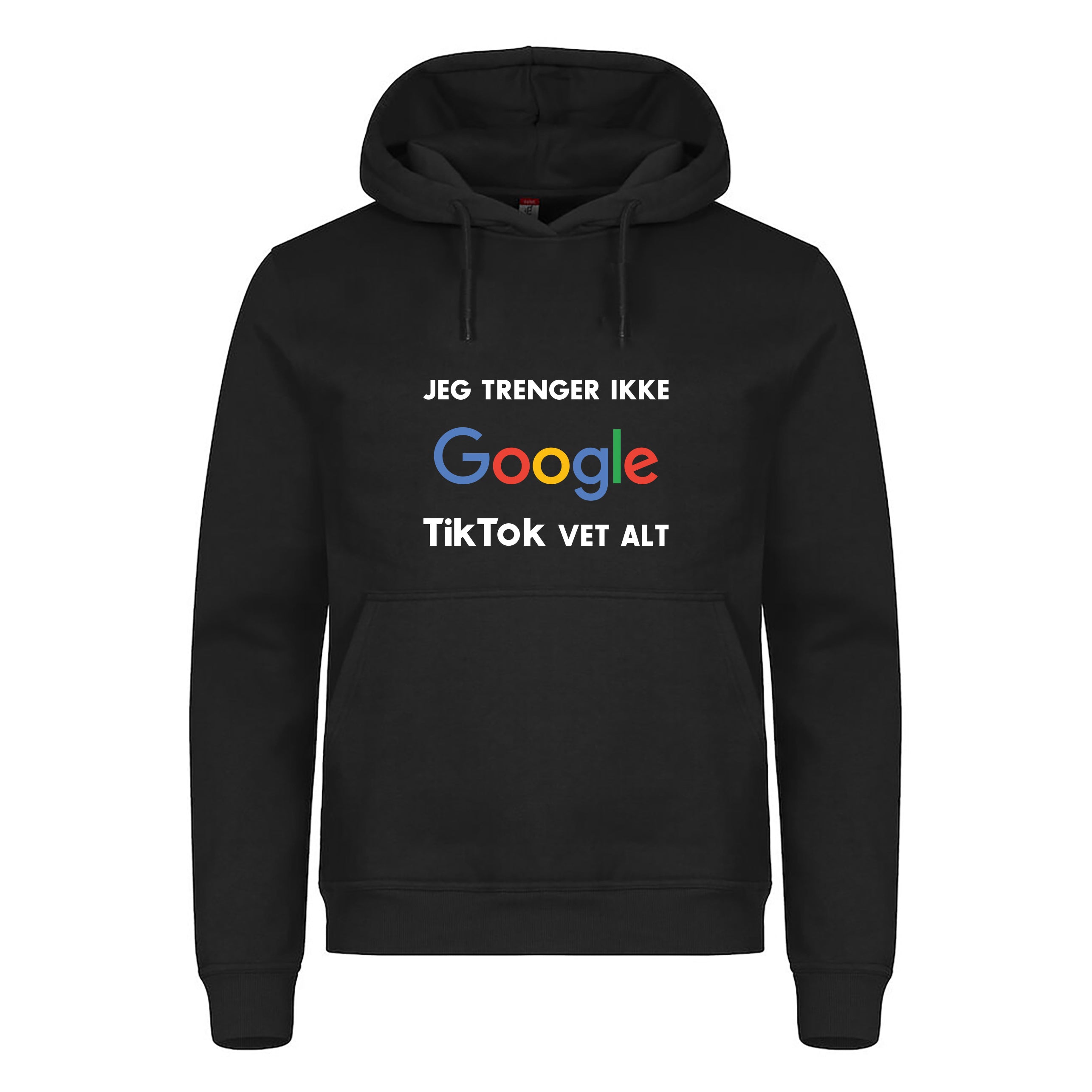 TikTok vet alt - hettegenser