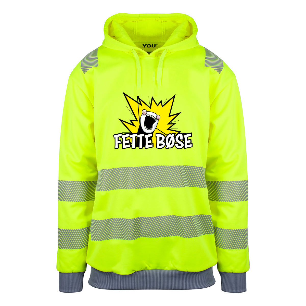 Fette Bøse - Reflexhoodie