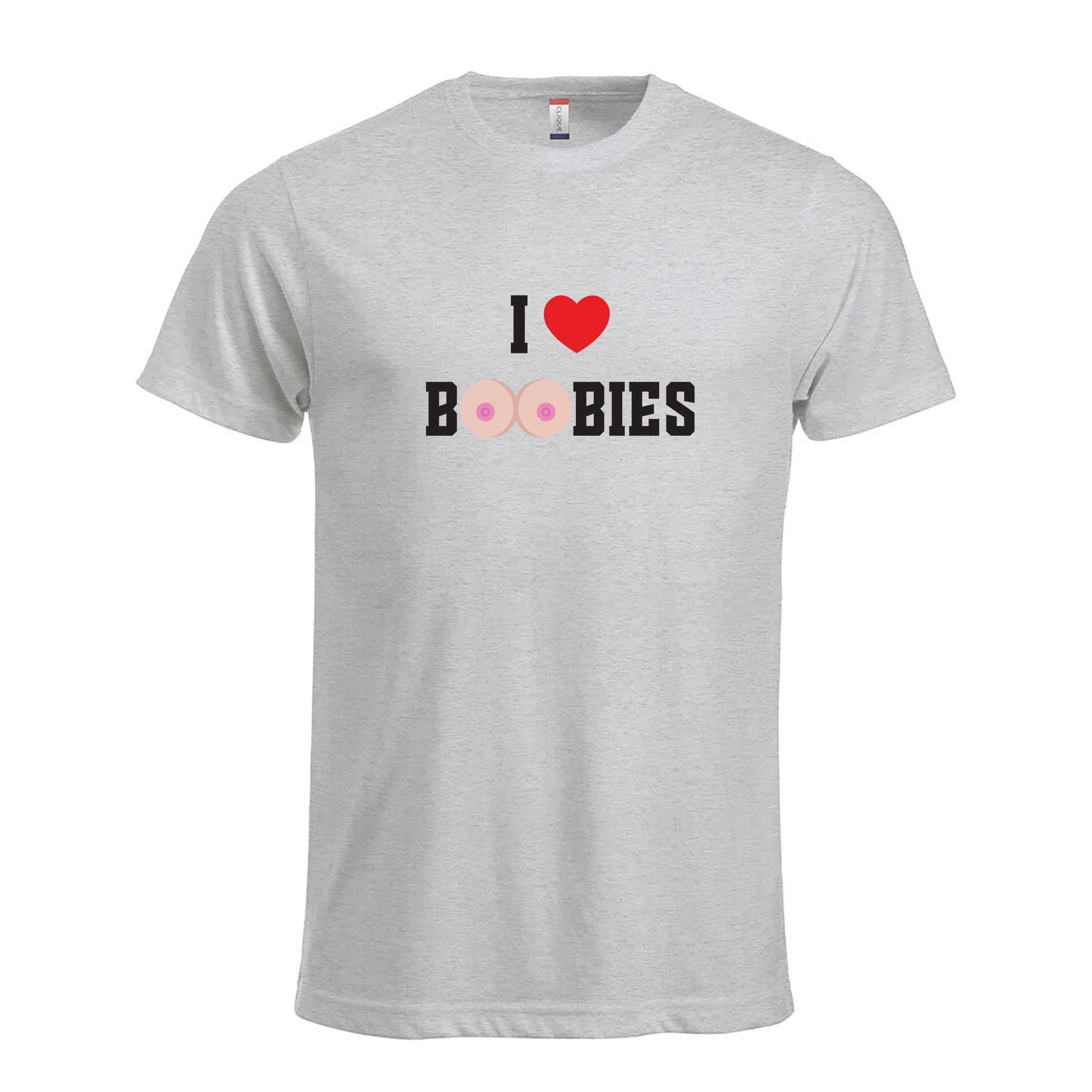 I Love Boobies - tskjorte