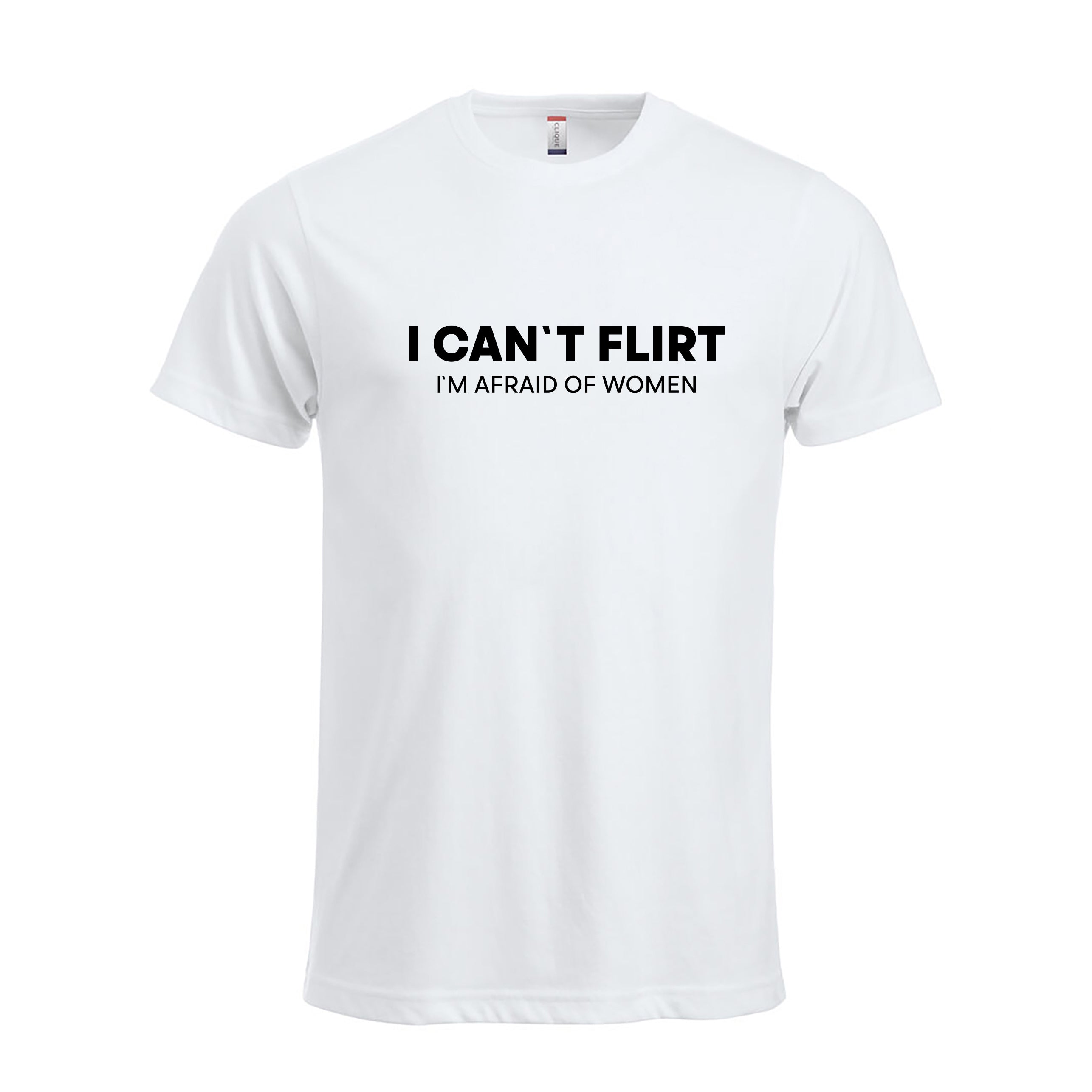 I Can`t Flirt - t-skjorte