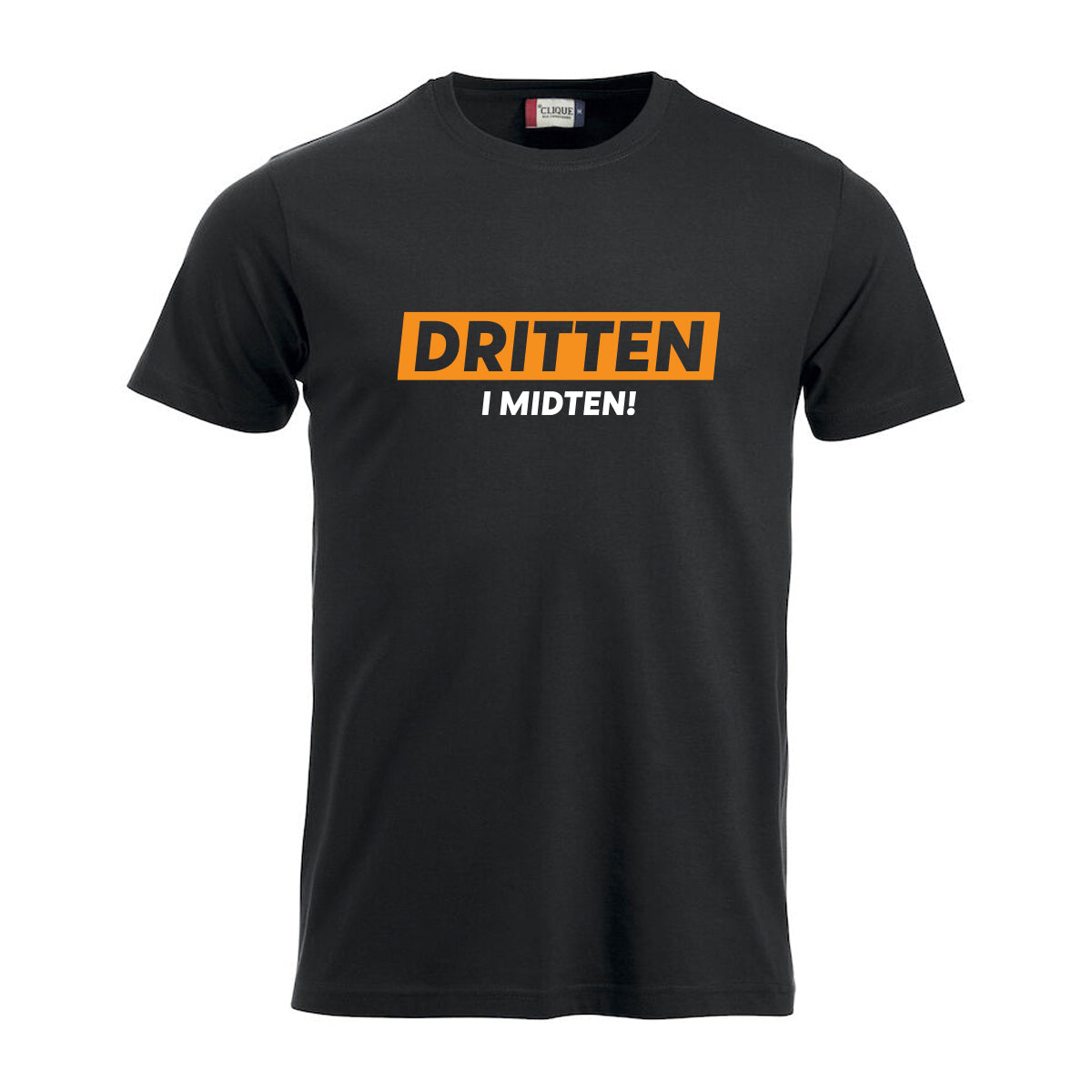 Dritten i midten - tskjorte