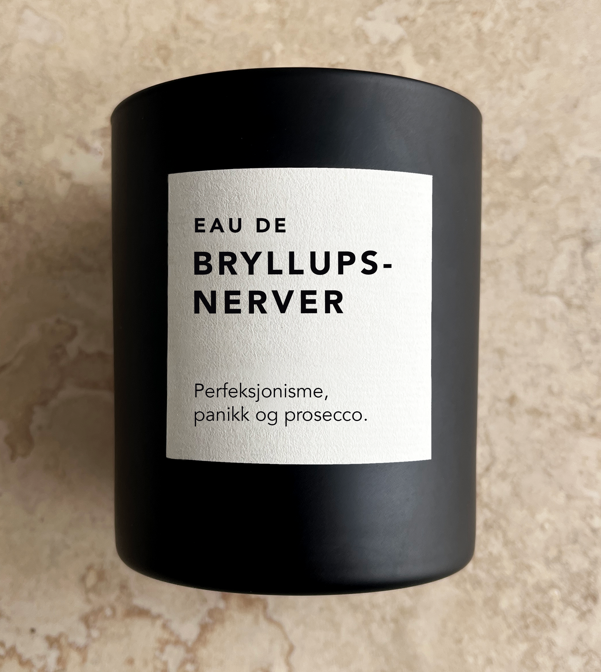 Eau de Bryllupsnerver duftlys