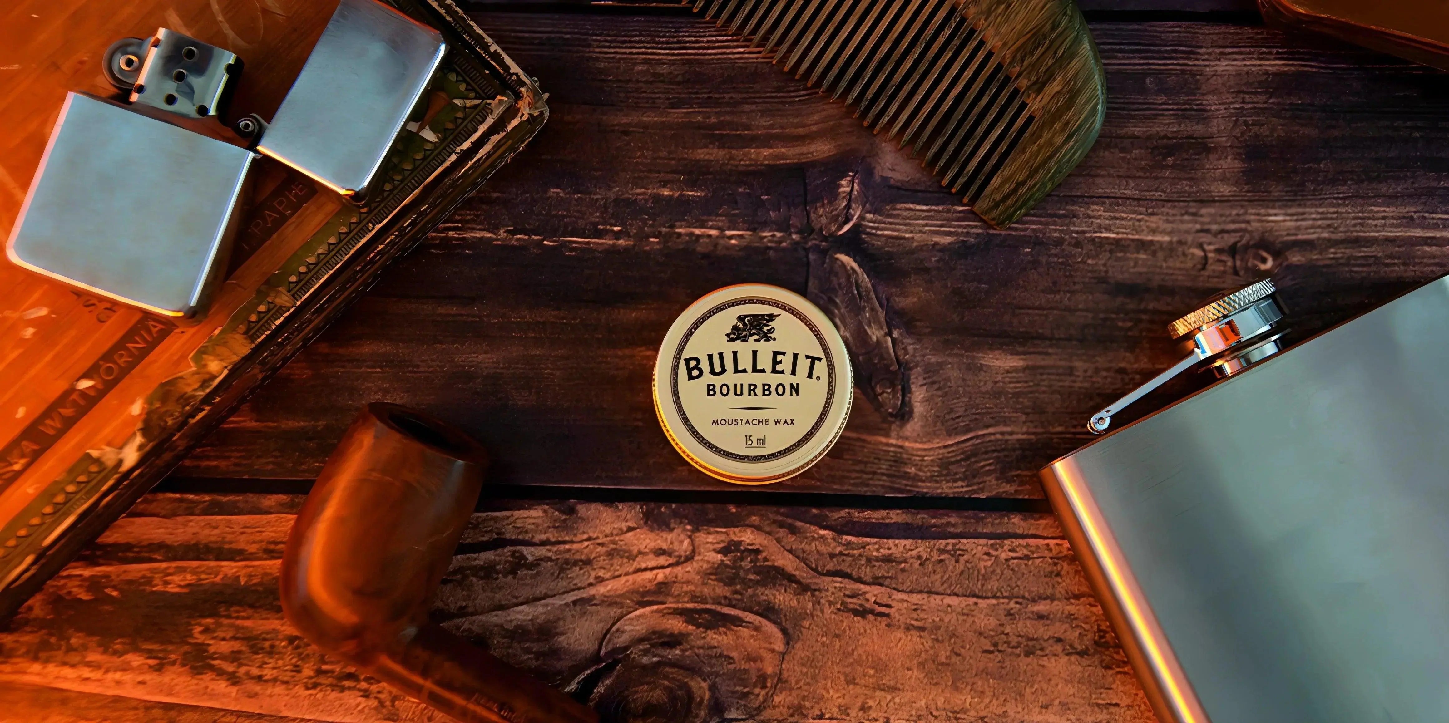 Bulleit Bourbon, Moustache Wax