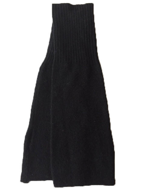 Cashmere hand warmer gloves brown
