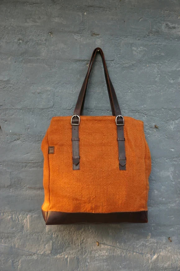 Kalaa Bass Tote | Handcrafted Jute Tote Bag | Sustainable Indian Artisan