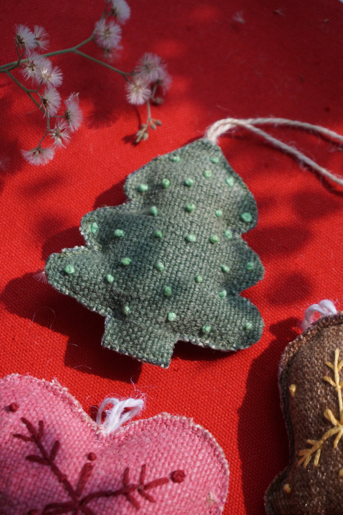 The Burlap Upcycled Bag Charms
