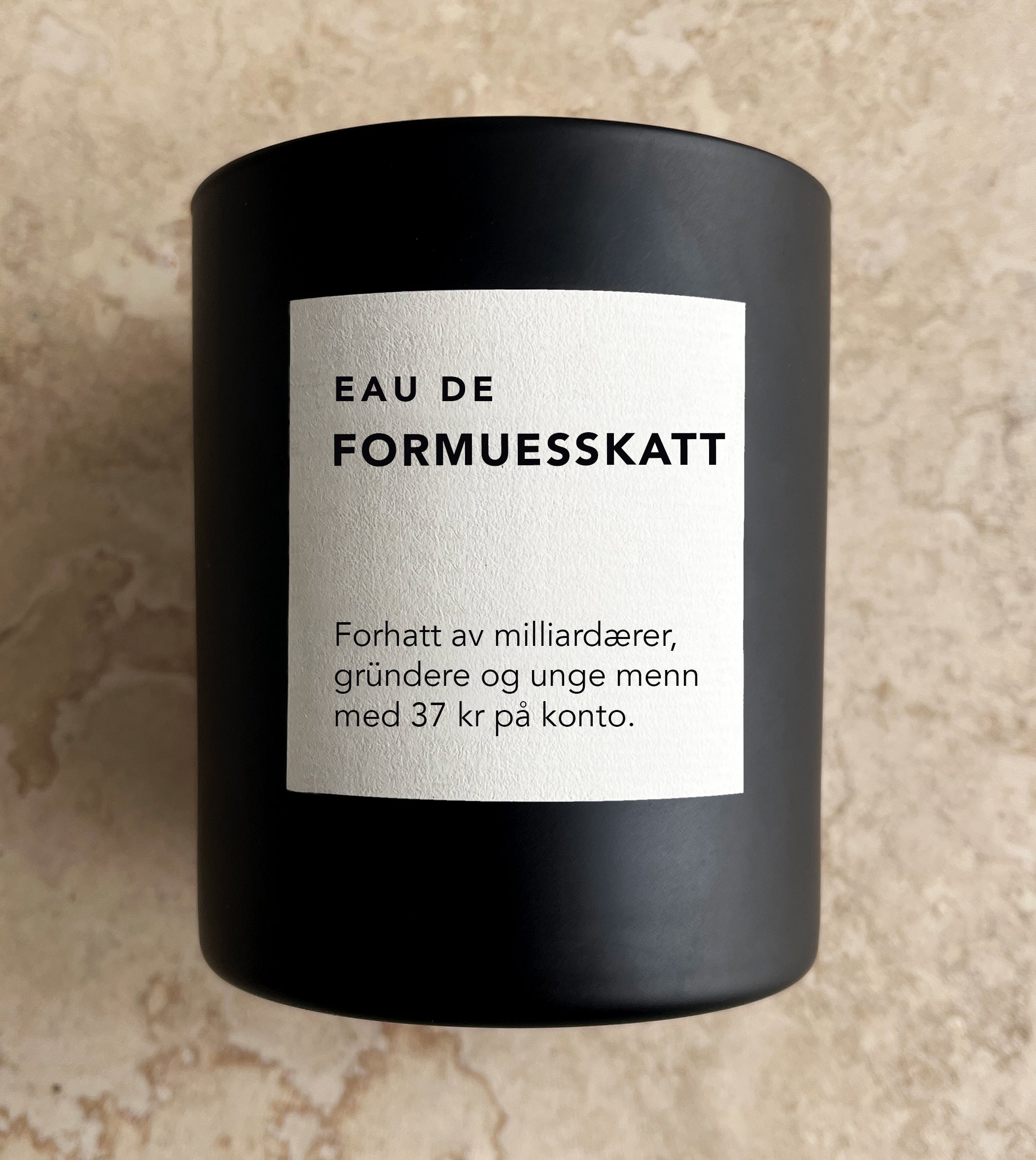 Eau De Formuesskatt duftlys