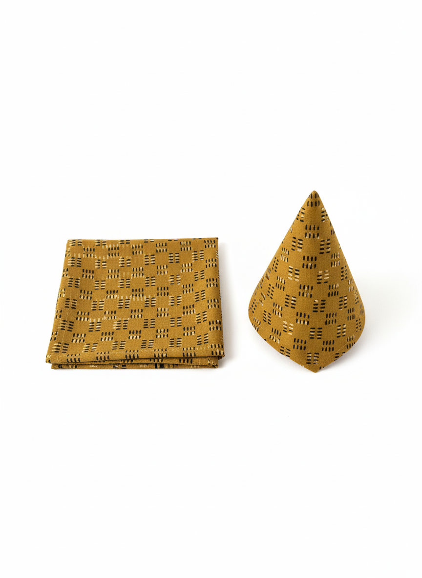 Ajrakh Hakoba Cotton Napkins | Set of 6