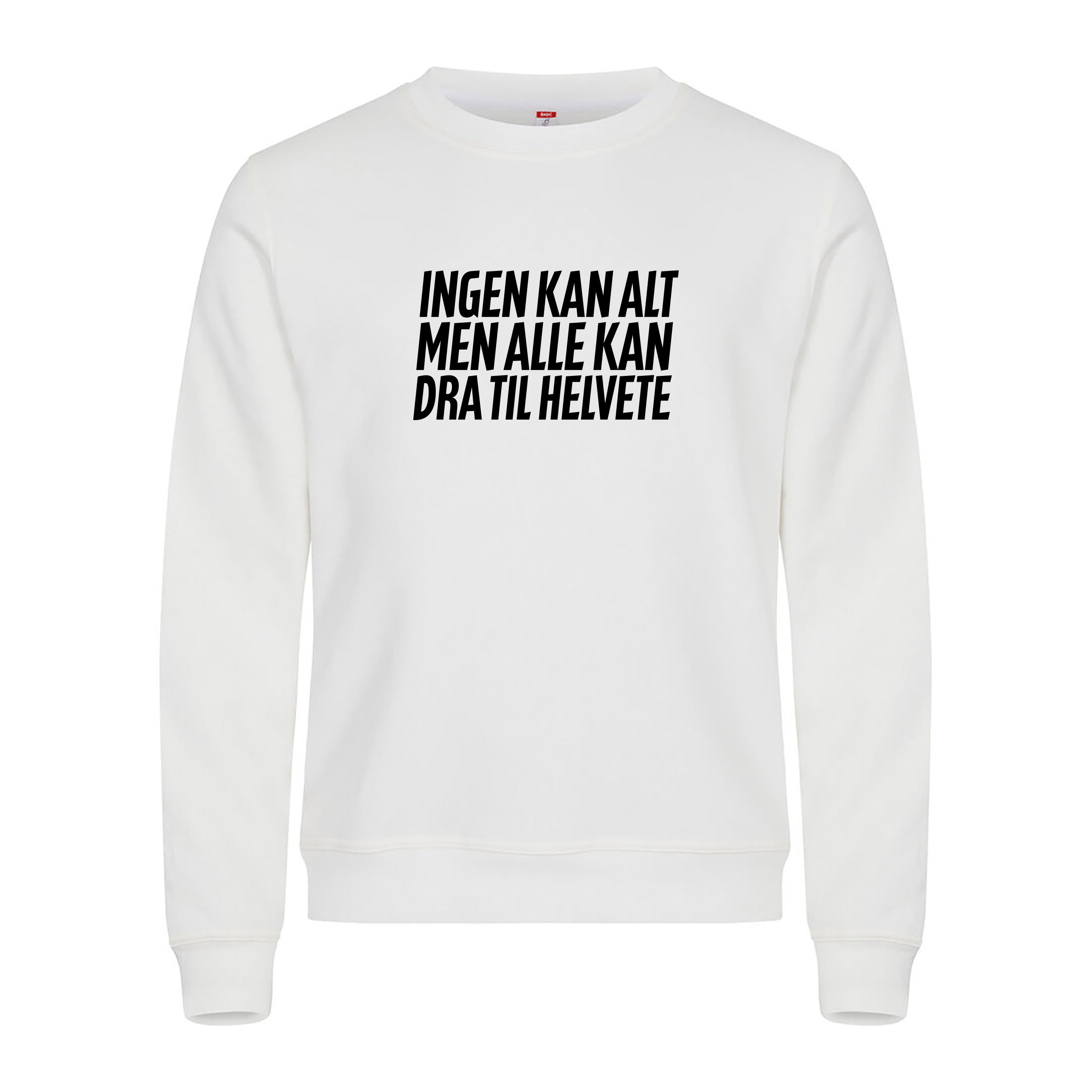 Ingen kan alt - Genser
