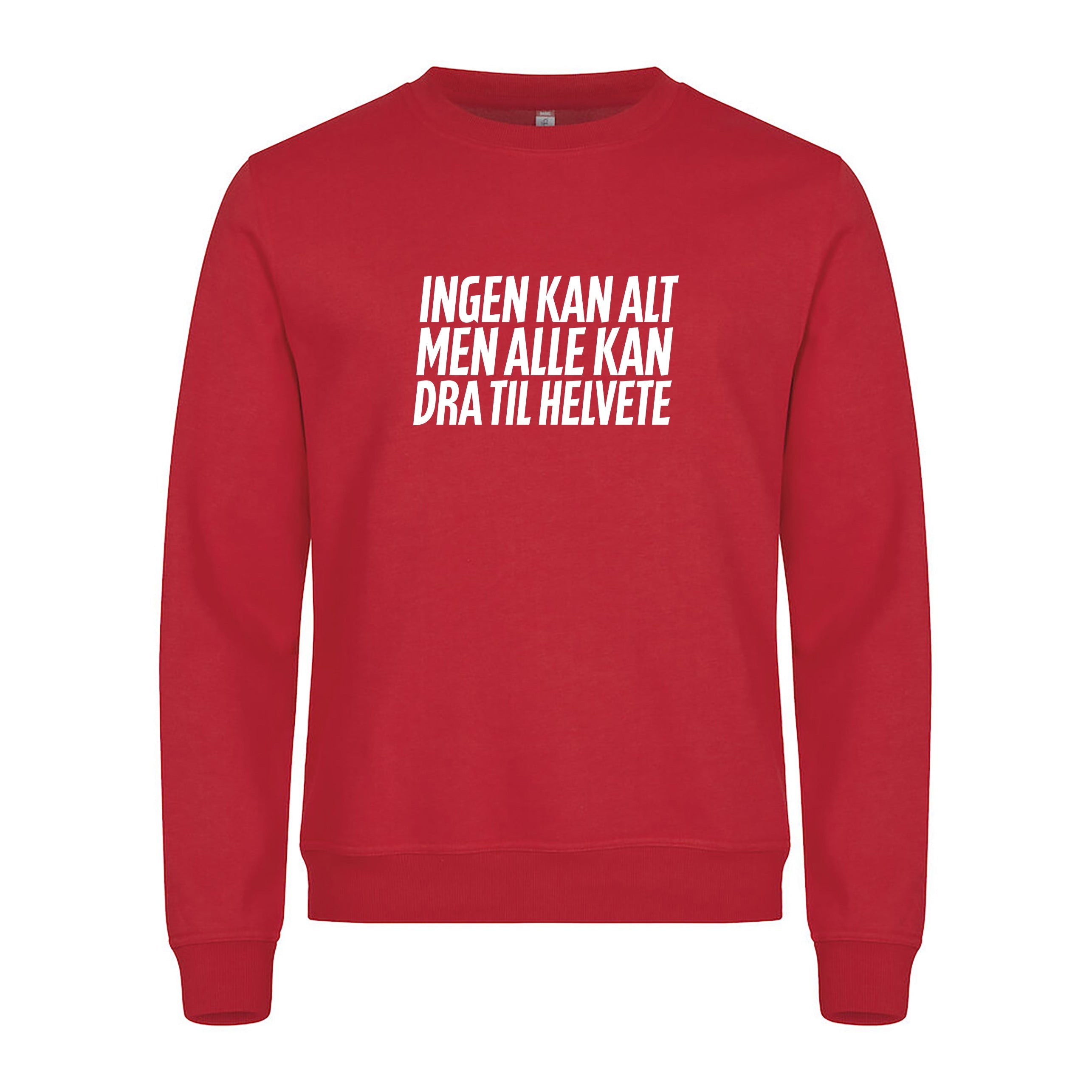 Ingen kan alt - Genser