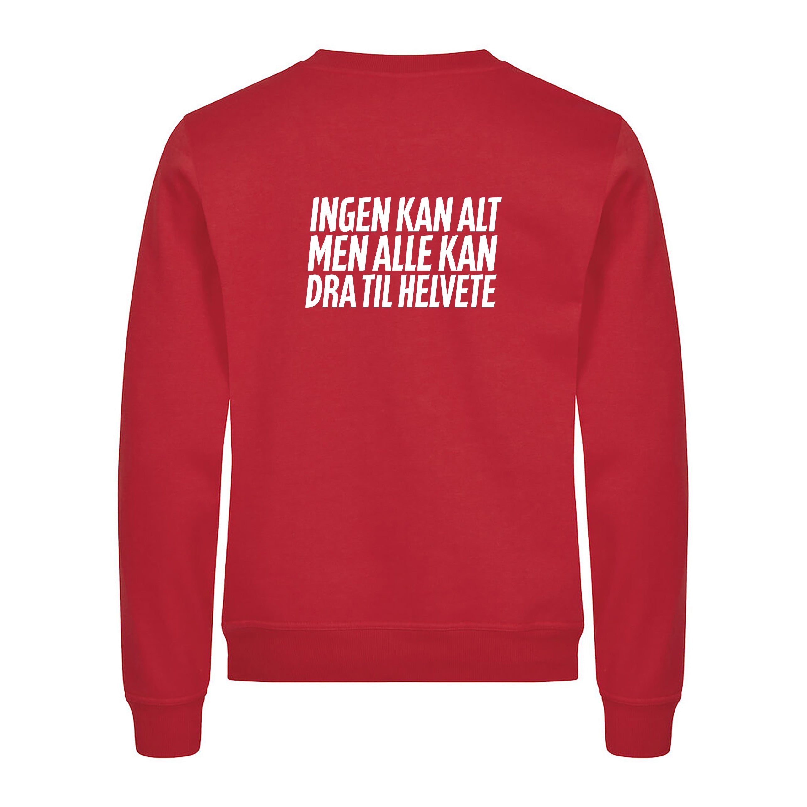 Ingen kan alt - Genser