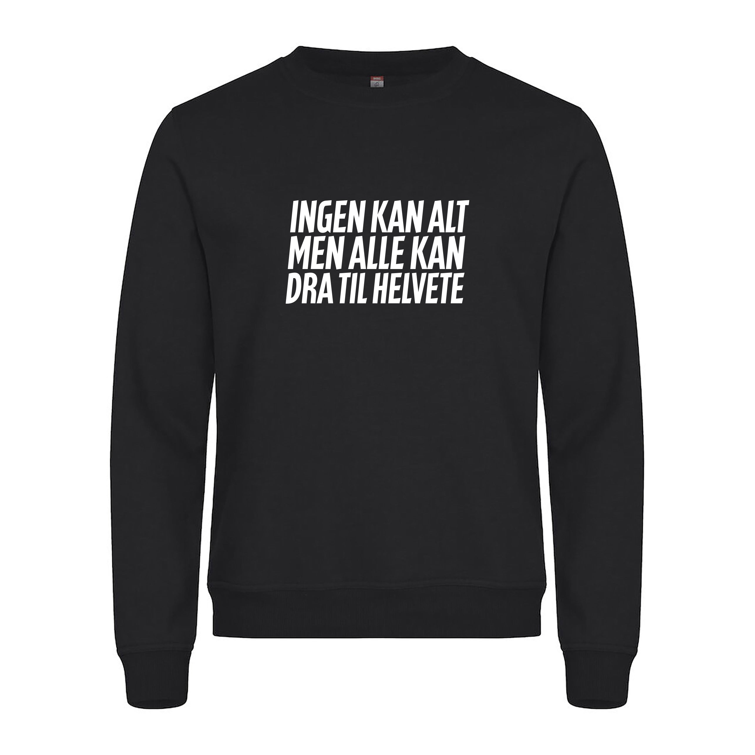 Ingen kan alt - Genser