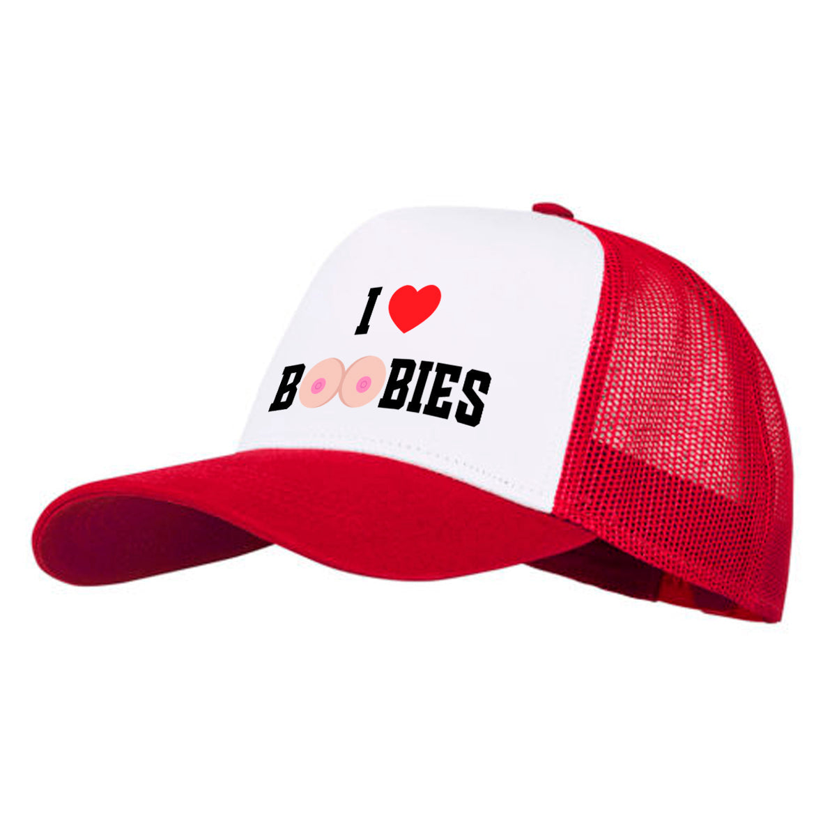 I Love Boobies - Trucker Caps