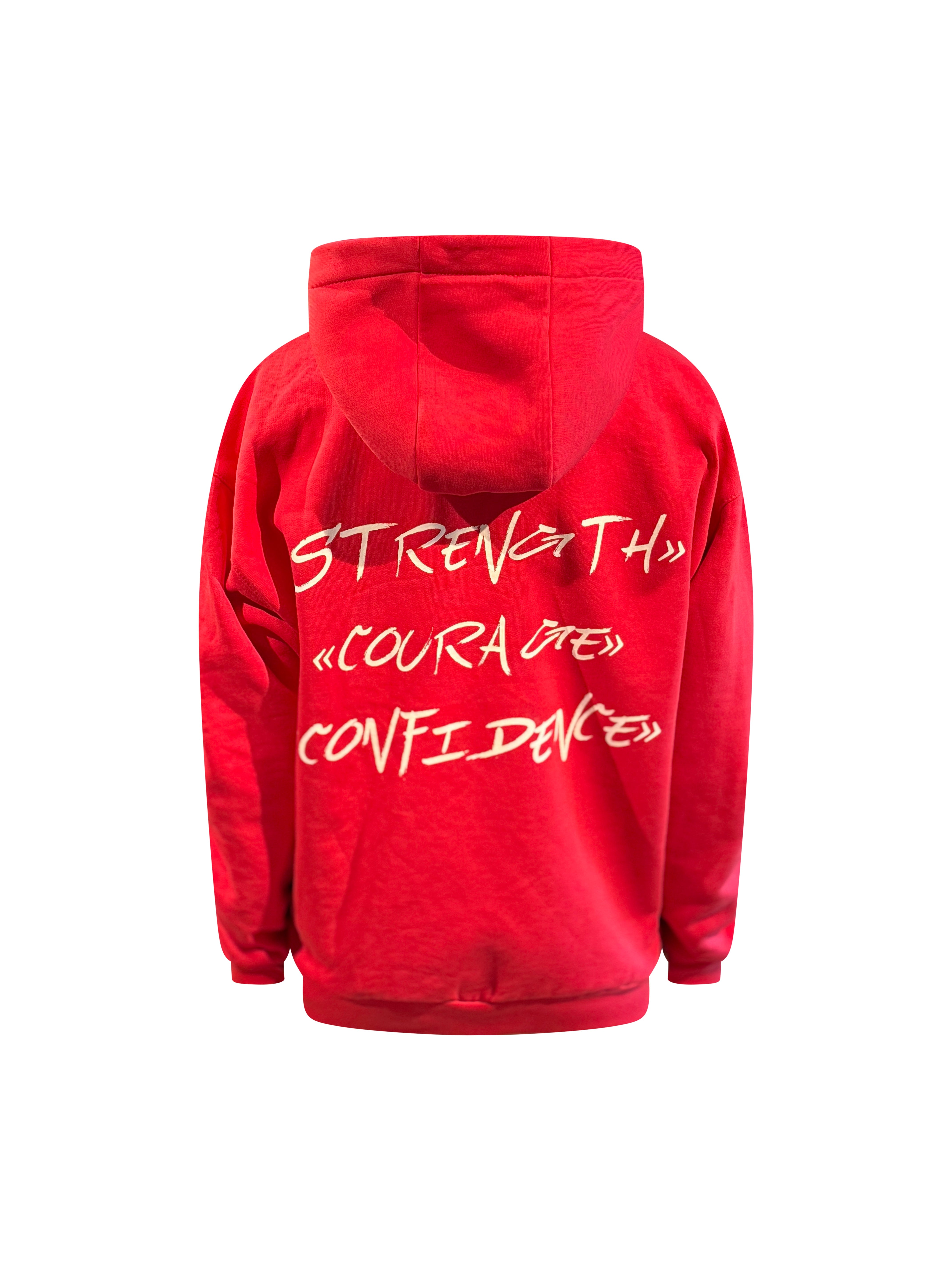 Red Rebel Hoodie Jakke