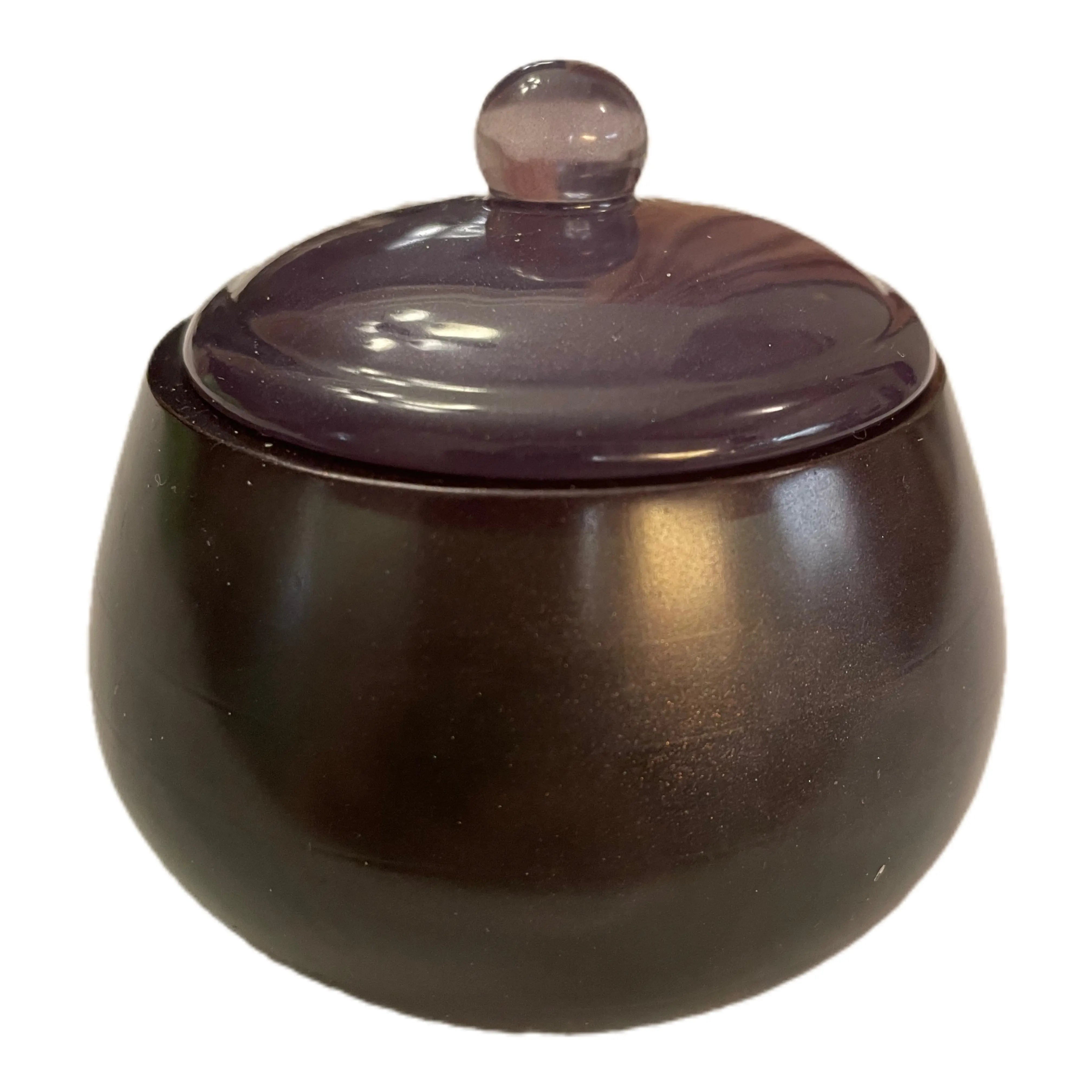 Håndlaget Liten Epoxy Krukke med Lokk