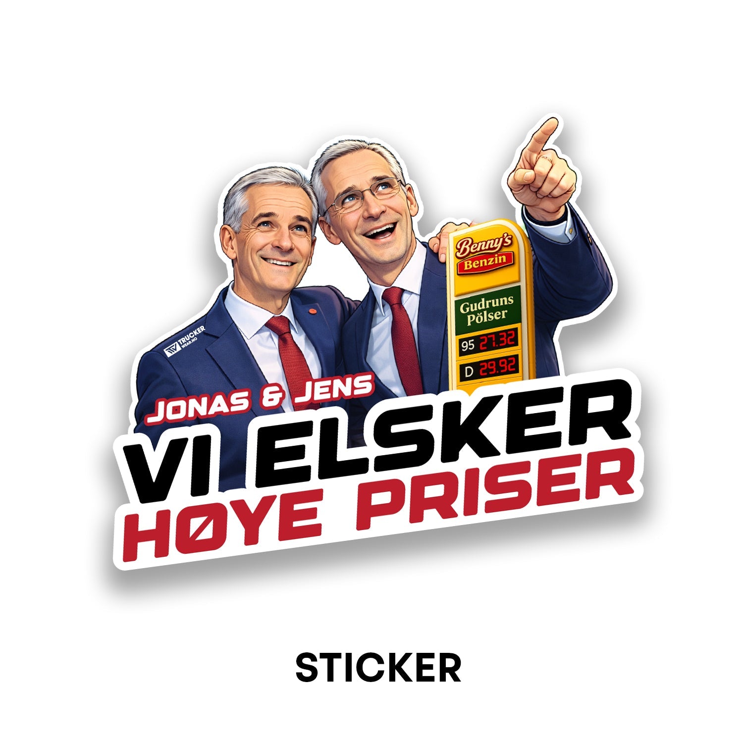 Jonas & Jens 2.0 – Sticker