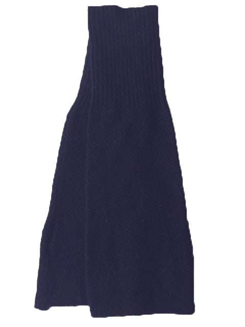 Cashmere hand warmer gloves navy