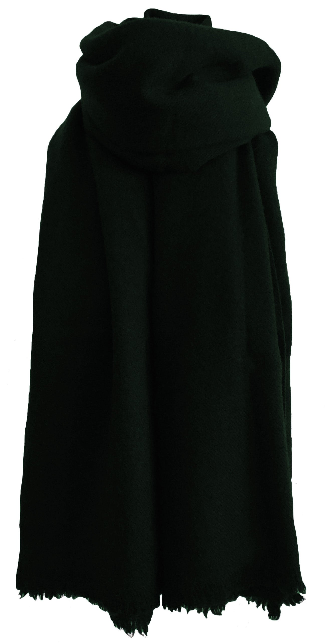 Havana scarf 1 ply black