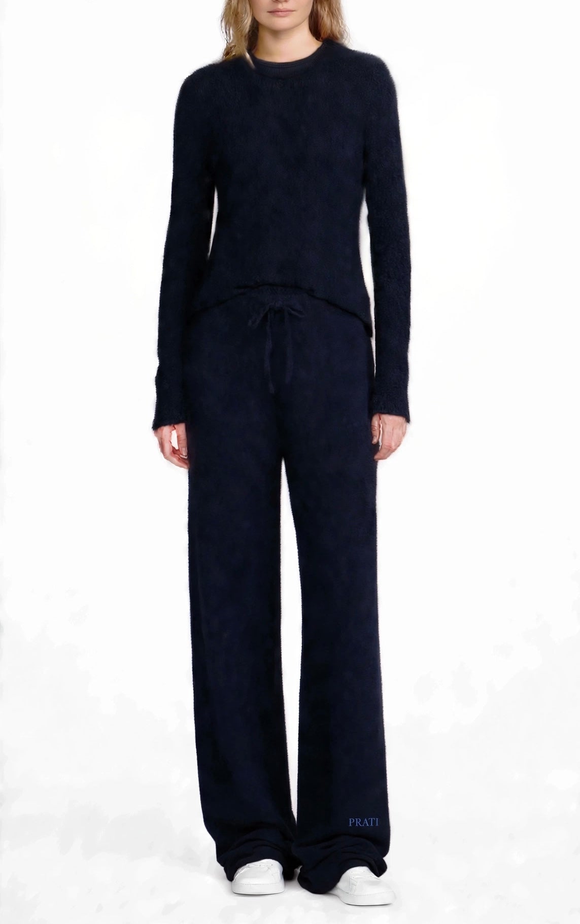 Cashmere lounge pant black