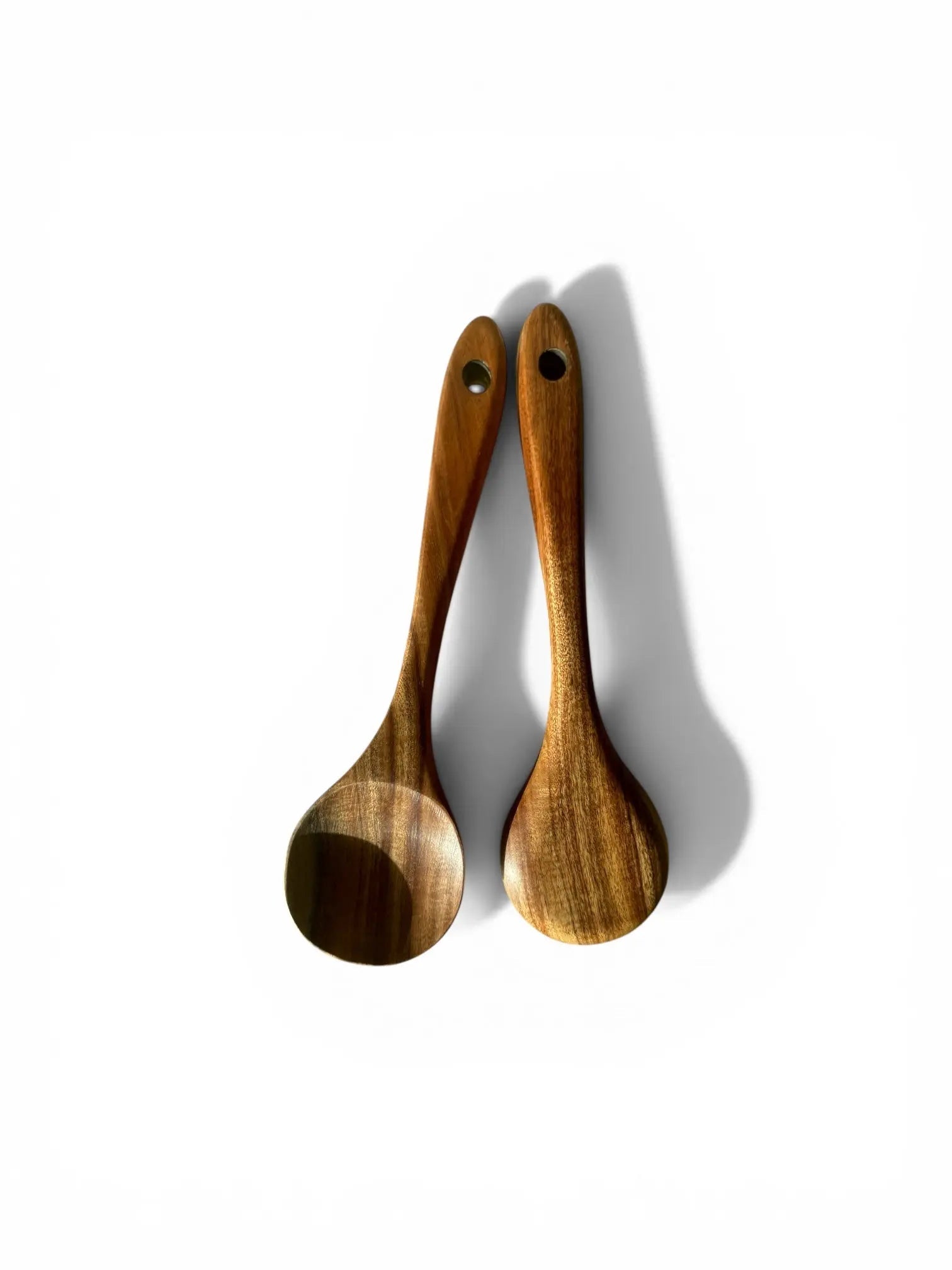 Kjøkkenredskap Sett i Tre (3 deler) – Stekespade, Tresleiv og Suppeøse