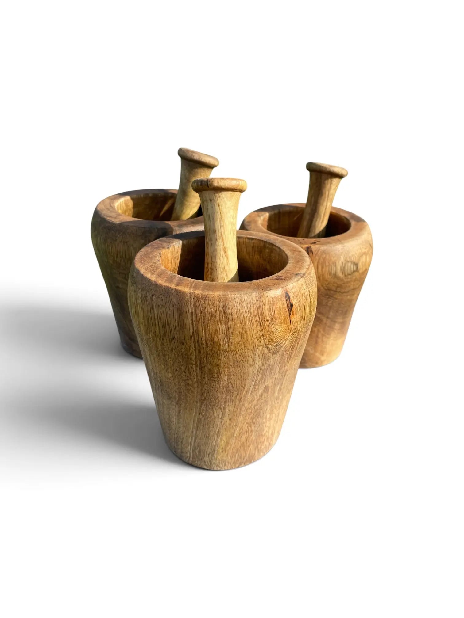 Morter i Mangotre Ø11 cm med pistill