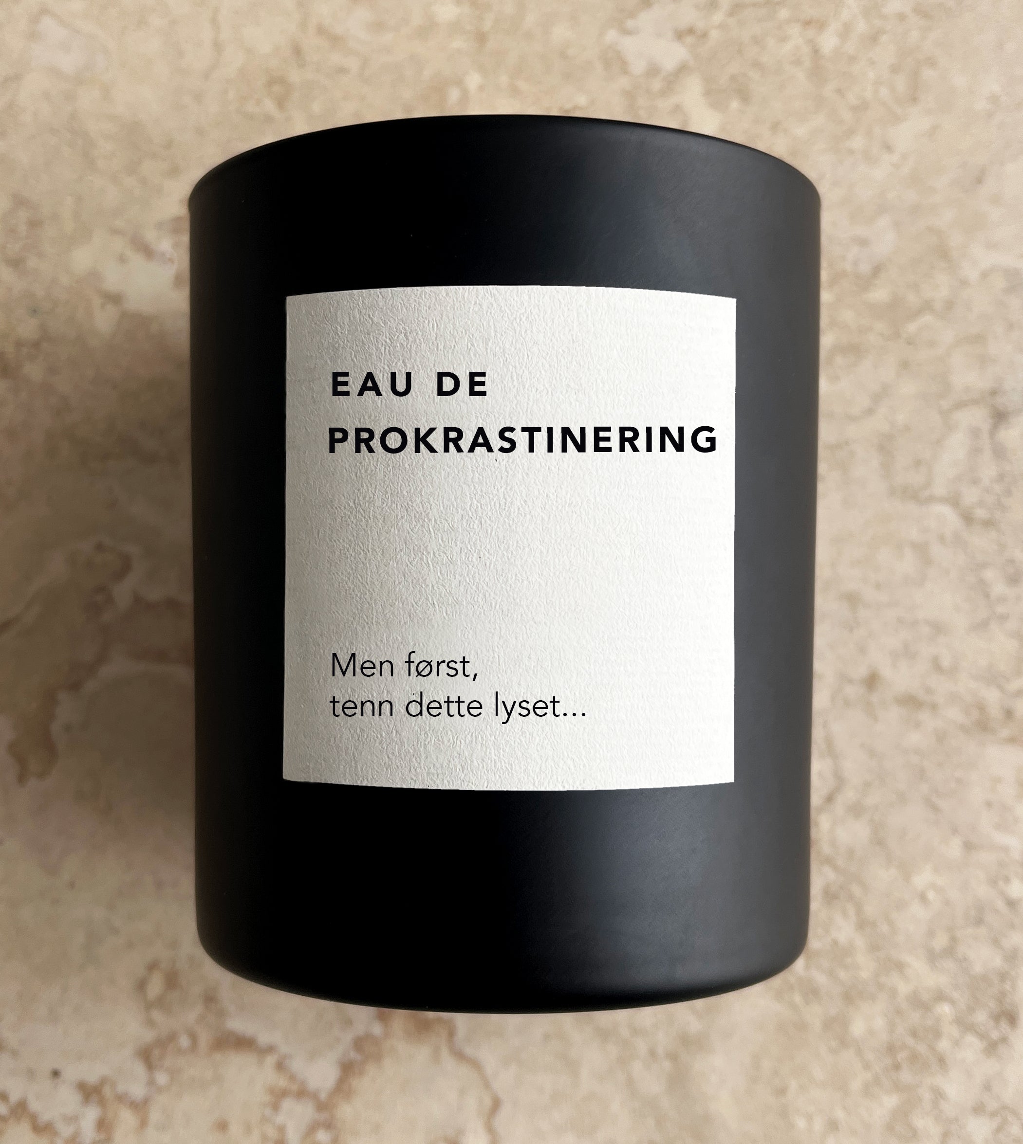 Eau De Prokrastinering duftlys