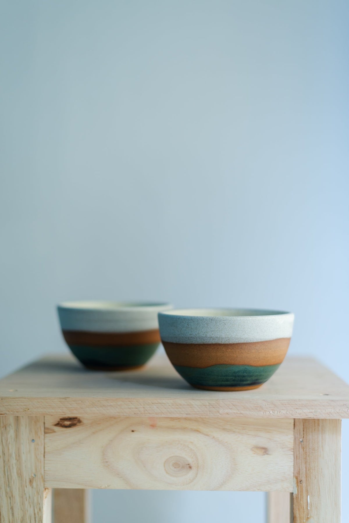 Dual Snack Bowl|Set of 2 Bowls|Handcrafted 550ml Ceramic Serving Bowl