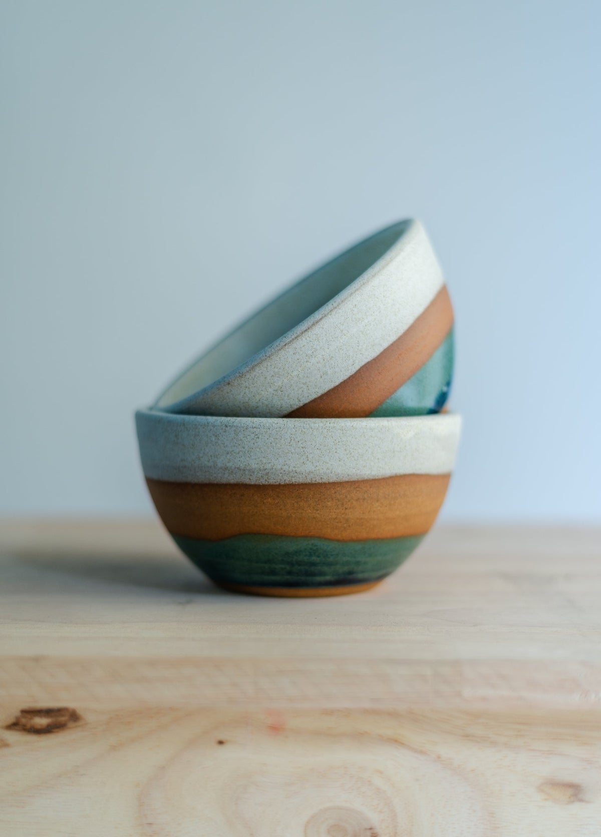 Dual Snack Bowl|Set of 2 Bowls|Handcrafted 550ml Ceramic Serving Bowl