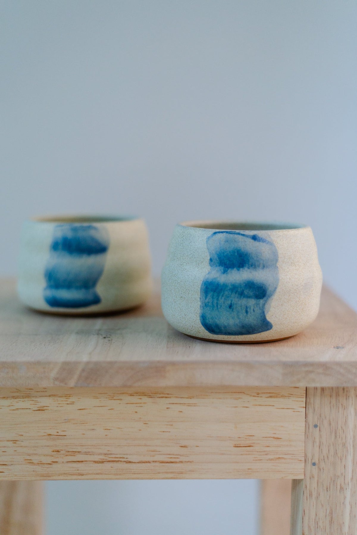Handcrafted Wavy Ceramic Bowl |Set of 2 bowls | H-8 cm, W-10.5 cm – Food Safe